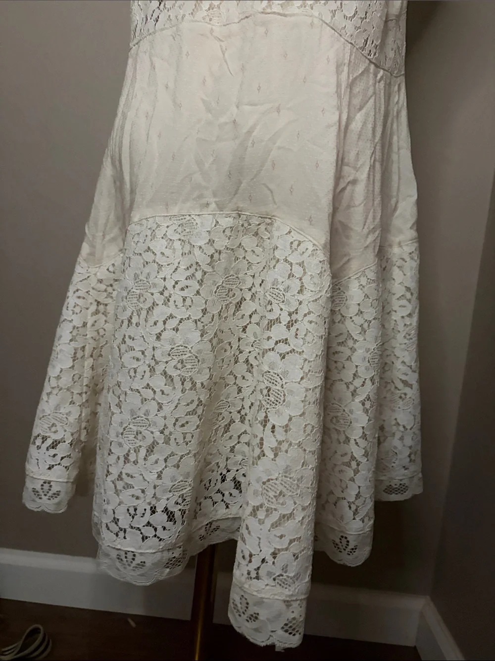 Intimately Free People Lace Camisole in Ivory